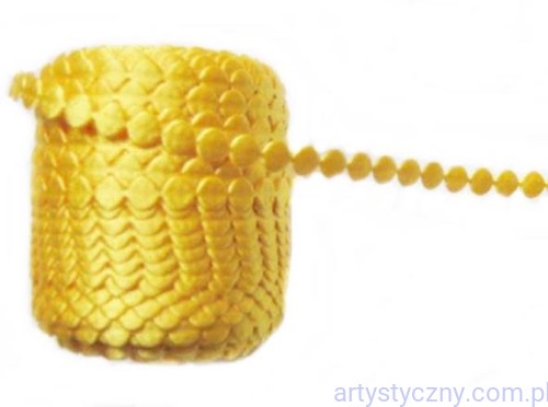 Aplikacje Żółte Kropki Kropeczki ~ 1 m ~ 140 sztuk