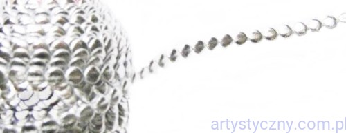 Aplikacje Srebrne Kropki Kropeczki ~ 1 m ~ 140 sztuk