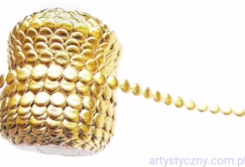 Aplikacje Złote Kropki Kropeczki ~ 1 m ~ 140 sztuk