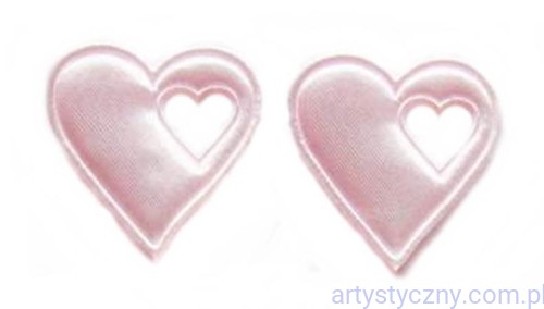 Duże Serca na Kotyliony ~ Różowe 100 sztuk