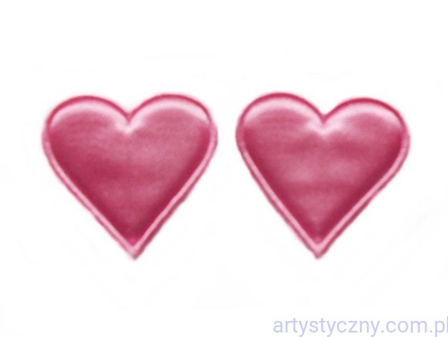 Duże Serca na kotyliony ~ Różane 10 sztuk