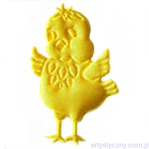 Aplikacje wielkanocne Żółte Kurczaki Kurczaczki - 10szt