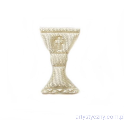 Aplikacje komunijne - Kremowe Kielichy ~ 10 sztuk
