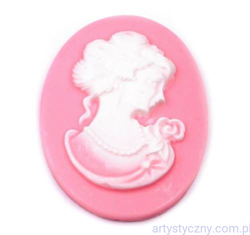 Piękna Kamea Camea - 30x40mm - 3 sztuki