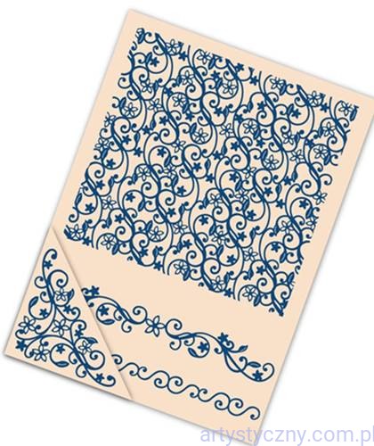Foldery Tattered Lace - All Over Flourish 4 szt Ornamenty Zawijaski TTL/EF029/D