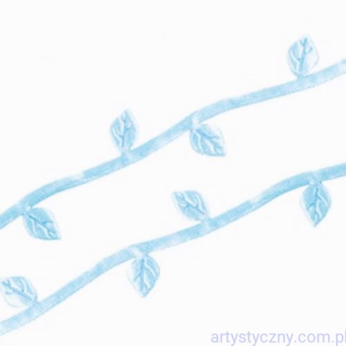 Aplikacje łodyga łodyżka gałązka BŁĘKITNA ~ 1 metr