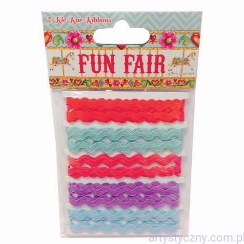 Tasiemki Ric Rac Ribbons - Fun Fair - 5 metrów.jpg