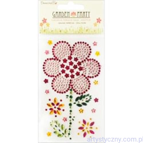 Samoprzylepne Cyrkonie Kryształki - Garden Party - 130 sztuk