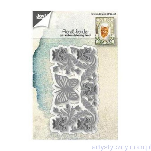Wykrojniki Joy - Floral Border - Kwiaty Motyl Ramka 6002/1269