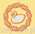 Wykrojnik Nellie's Choice - Swan - Ramka Łabędź HSDJ006