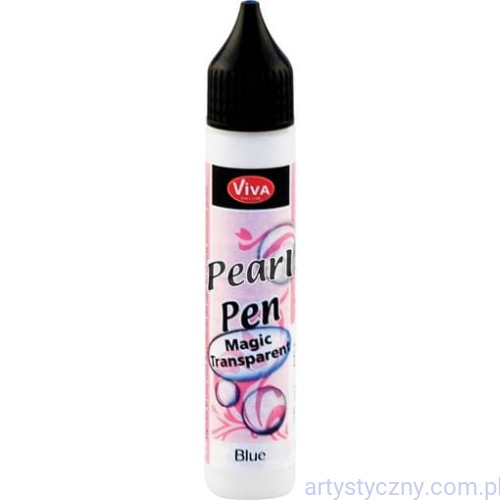 Perły w płynie Viva Decor Perlen-Pen 25ml - Niebieskie Magic 606