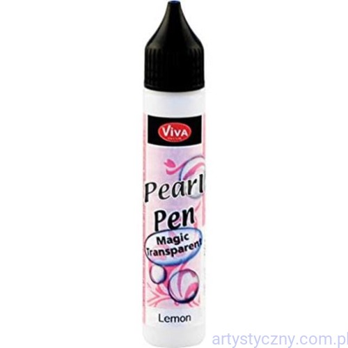 Perły w płynie Viva Decor Perlen-Pen 25ml - Żółte Magic 205