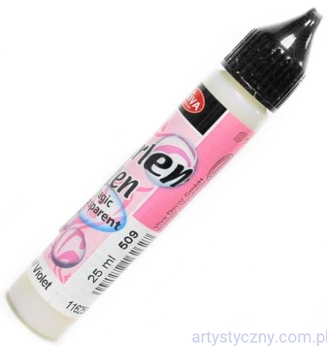 Perły w płynie Viva Decor Perlen-Pen 25ml - Liliowy Magic 509