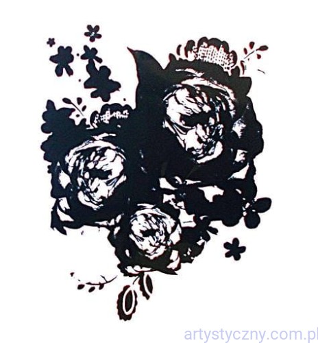 Stempel Akrylowy Papermania Confetti ~ Bukiet Róż