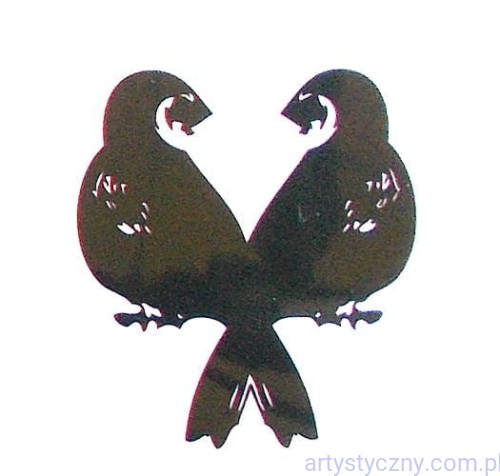 Stempel Akrylowy Papermania Confetti ~ Papużki