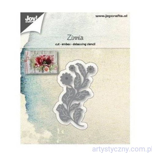 Wykrojnik Joy! Crafts - Zinnia - Gałązka Kwiaty Listki 6002/1228