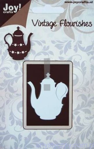Wykrojnik Joy! Crafts - Vintage Flourishes - Czajnik Dzbanek 6003/0020