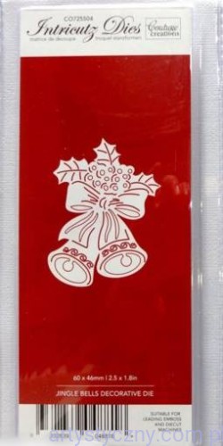 Wykrojnik Couture Creations Jingle Bells Decorative - Dzwonki