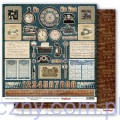 Zestaw papierów do scrapbookingu - Words Live Forever - 9ark - 30x30сm