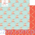 Papier do scrapbookingu - Baggage Claim - 30x30сm