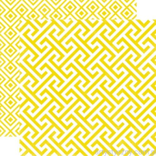 Papier do Scrapbookingu, Sequin Geometric 30x30сm SEAV12009