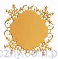 Wykrojniki Couture Creations Noel Frame - Serwetka Śnieżynki