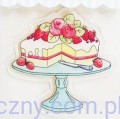 Stempel Ozdobny -  Cupcake Boutique  - Tort