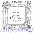 Stemple Akrylowe Papermania - Belissima Picture Frame (2pcs)