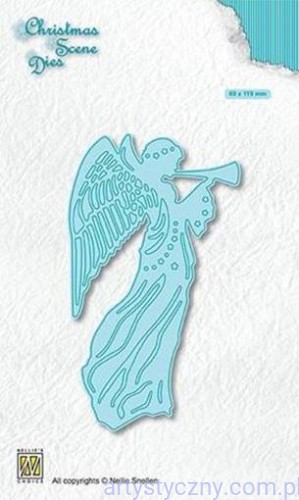 Wykrojnik Nellie - Angel - Anioł CRSD001