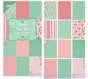 Zestaw Papierów Joy Crafts- Floral - 15x15cm - 12ark
