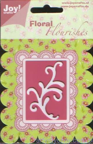Wykrojnik Joy! Crafts - Floral Flourishes - Fantazyjne Zawijasy 6003/0003