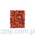 Cekiny Metalizowane 9 mm, 15 gram, CZERWONE
