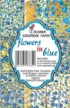 Papiery Mini do Scrapbookingu M39, Flowers in blue 24 ark