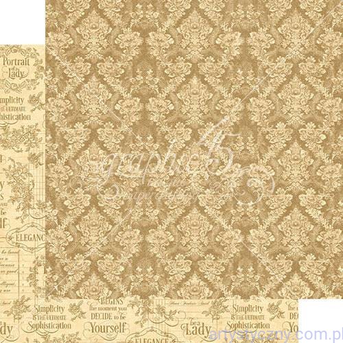 Papier Graphic 45 Portrait of a Lady, Grace, Ornamenty 30x30cm