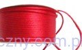 Sznurek Satynowy Gorsetowy ~ CZERWONY - 3 metry
