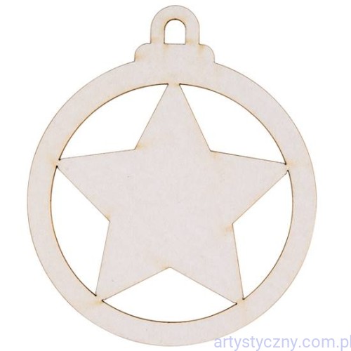 Bombka z Beermaty - Gwiazda Gwiazdka na choinkę