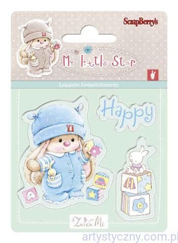 Stemple Ozdobne, Bunny My Little Star, Bunny Birthday