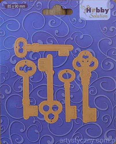 Wykrojniki Nellie - Keys - Ozdobne Klucze HSFD005