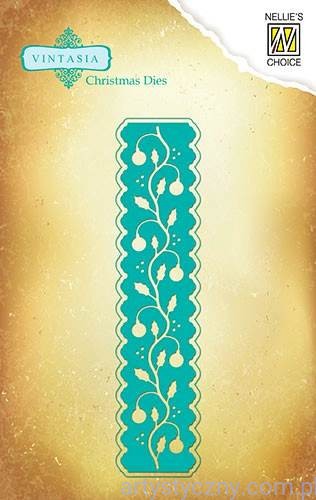 Wykrojniki Nellie - Vintasia - Christmas Border - VIND024
