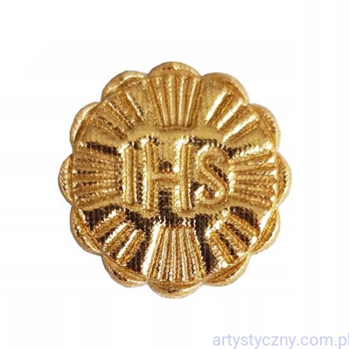 Aplikacje Złote Hostie Hostia IHS ~ 10 sztuk