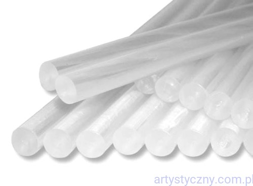 Klej wkład do pistoletu na gorąco 11mm - kpl 5 szt - Bezbarwny