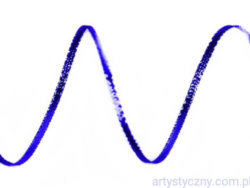 Wstążka Tasiemka Metalizowana Niebieska 3mm ~ 5 metrów