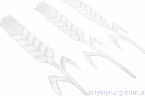 Aplikacje komunijne - Białe Kłosy - 10 szt