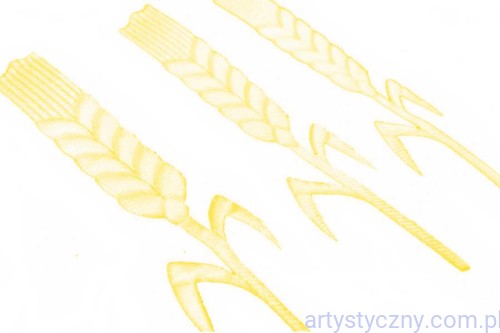 Aplikacje komunijne - Kremowe Kłosy - 10 szt