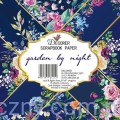 Papiery do Scrapbookingu 20x20cm, Garden by night, 6 ark