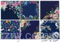 Papiery do Scrapbookingu 20x20cm, Garden by night, 6 ark