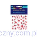 Samoprzylepne Ruchome Oczy Oczka z Rzęsami Mix , Koralowe, 36 szt