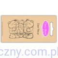 Stempel akrylowy Fizzy Moon ~ Cheers ~ Miś i Zdrówko 010