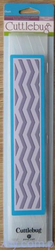 Cuttlebug Embossing Folder Border - Chuck - Lamówka A4