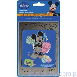 Wykrojnik i Folder - Cuttlebug Disney A2 Combo Set - Love Always